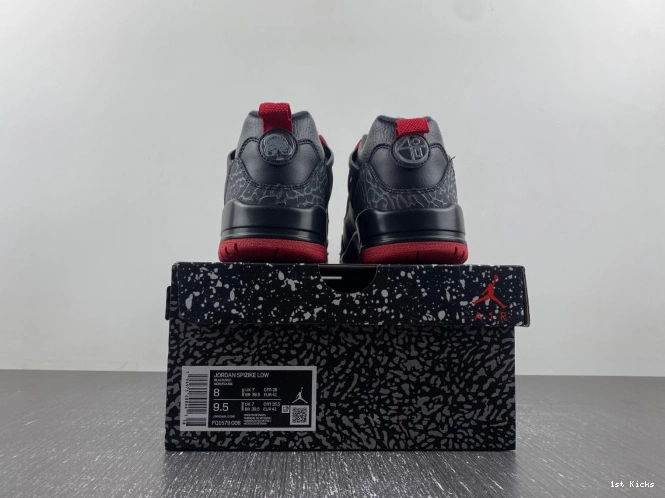 Bred FQ1579-006 Low Jordan Spizike 0807